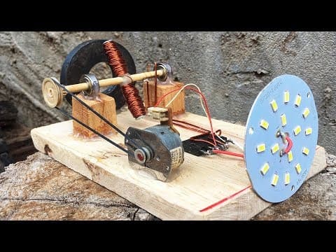 Free energy kit 100% working new self running generator easy homemade