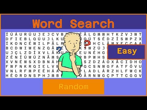 Word Search - Challenge  Ep658