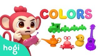Learn Colors with Poki | Pinkfong & Hogi | Colors for Kids | Learn with Hogi