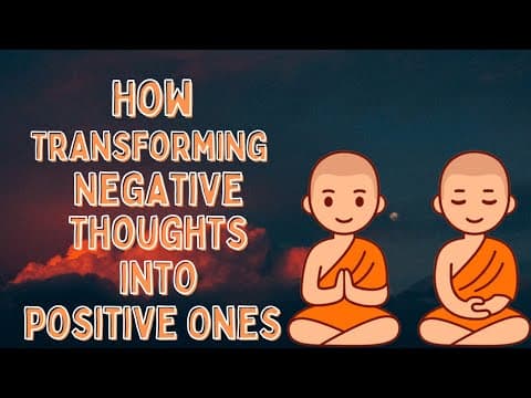 Transforming Negative Thoughts into Positive Ones || The Power of Gratitude || Two Monks Story