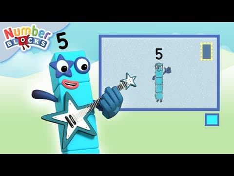 Maths Counting Skills | Lets count to five