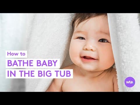 Bathing baby in the big tub-how to bathe your baby safely in a full - sized bathtub