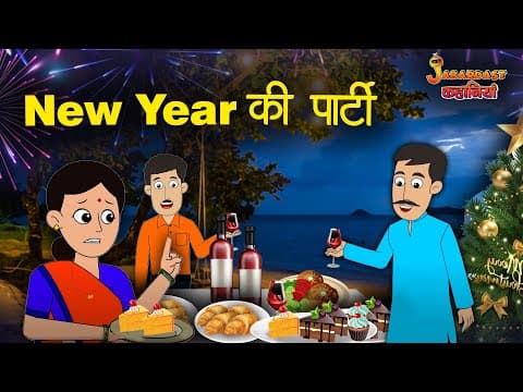 New year की पार्टी | Happy New Year | New Year Special | Hindi Kahaniya | Moral Stories | कथा