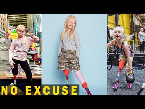 Daisy-May Demetre | 9 year old double amputee model | Respect for her