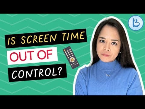 SCREEN TIME for KIDS Here's what to do if screen time has gotten out of control in your home!
