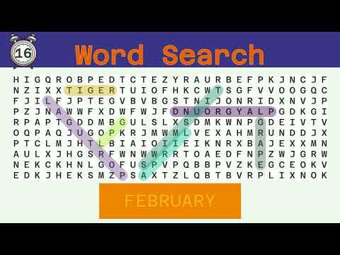Word Search - Challenge  Ep979