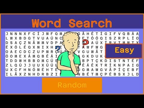 Word Search - Challenge  Ep555