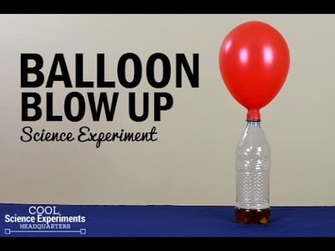 Blow Up a Balloon with No Hands Experiment