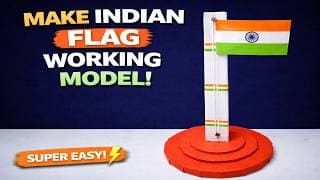 tricolor national flag making | diy at home | republic day special craft ideas