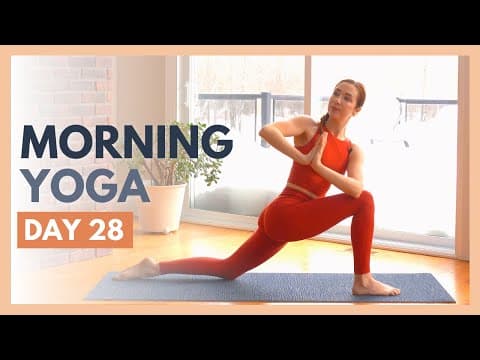 DAY 28: CLEANSE - 10 min Morning Yoga Stretch – Flexible Body Yoga Challenge
