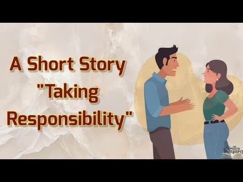 Short stories | Moral stories | Taking Responsibility
