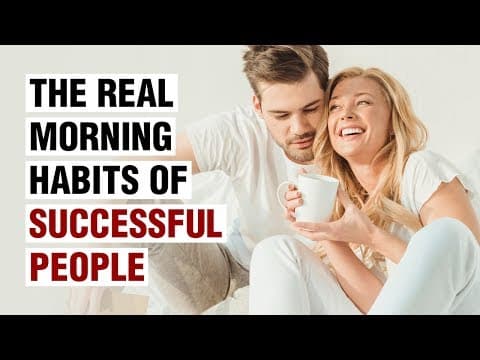 15 morning routine habits of successful people
