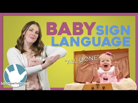 Baby Sign Language | First 12 Baby Signs in ASL | Sign Language for Babies