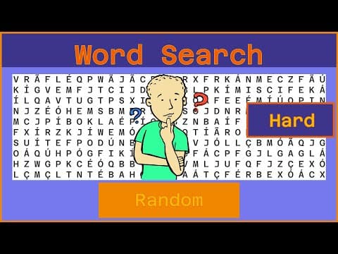 Word Search - Challenge  Ep1075