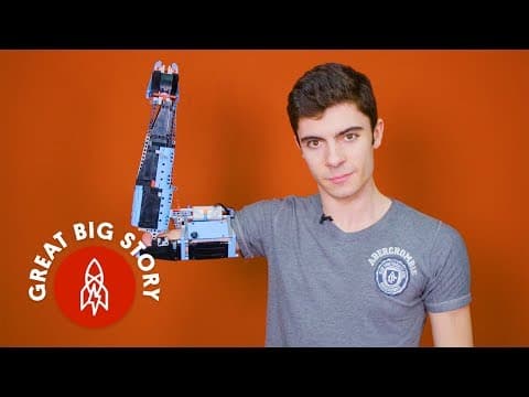 Building a prosthetic arm with lego