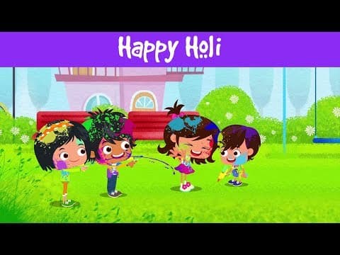 Happy holi i holi for kids