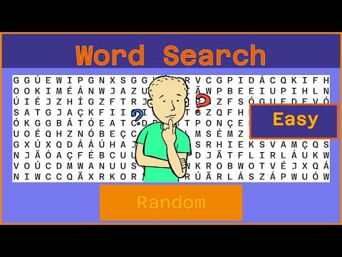 Word Search - Challenge  Ep373