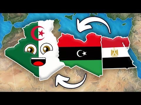 Countries of the World - Smallest to Largest | Countries of the World Size Comparison