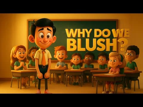 Why do we Blush? | #aumsum #kids #education #science