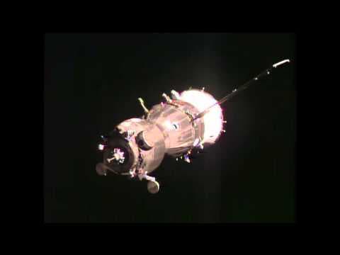 Expedition 40 Soyuz Docks to Space Station