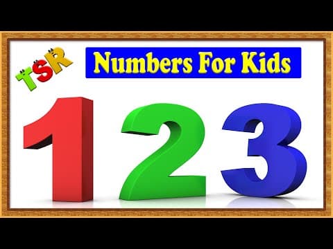 Kids Learning Videos-Learning Numbers For Kids-Kids Learning Numbers