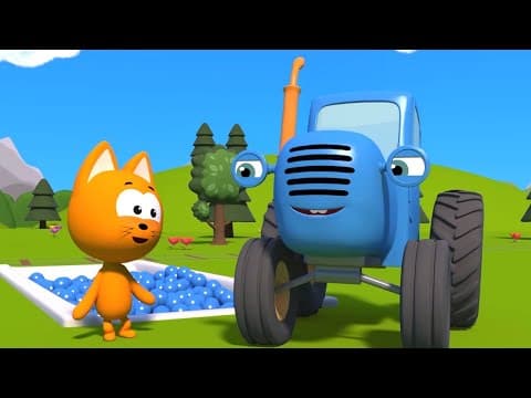 Kitty's Games - COLORED TRACTORS - premiere on the channel