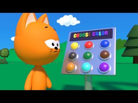 Kitty's Games - Colour Eggs Become Alive - premiere on the channel