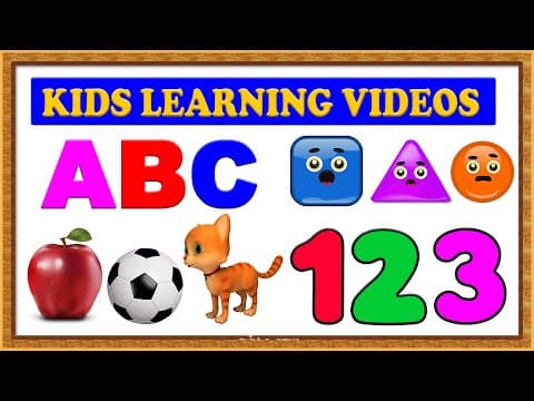 Kids Videos For Kids-Preschool Learning Videos-Learning Videos For Kids-Kids Learning Videos