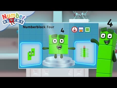 MI15 Fact File | All About Numberblock Four