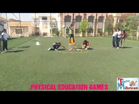 Different Outside games - physical education game