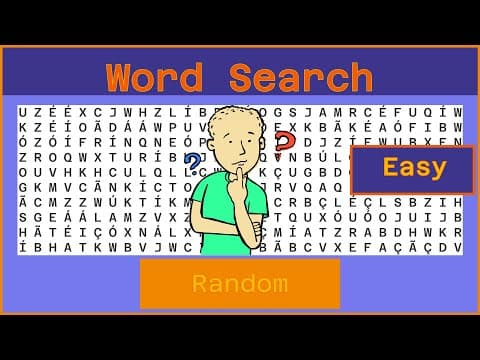 Word Search - Challenge  Ep549