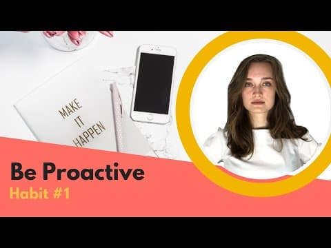 The 7 habits of highly effective teens: habit #1 (be proactive)