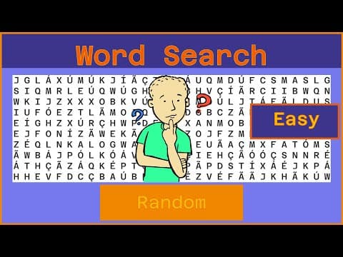 Word Search - Challenge  Ep604