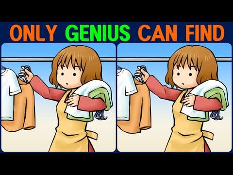 Puzzle / Find the Difference │ Great for improving memory and concentration!