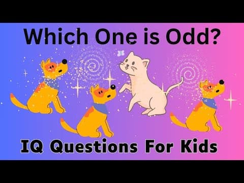 IQ Questions For Kids With Answers | Educational Vedio | Quiz Questions Part 13