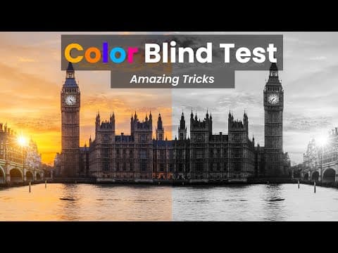 Are You Colorblind? | Color Blind Test | Science