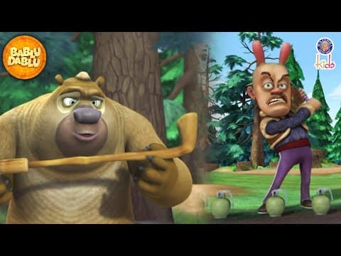 Bablu Dablu Hindi Cartoon Big Magic | Boonie Bears Compilation | Masha And The Bear In Hindi