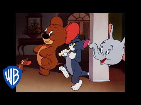 Tom and Jerry | Jerry and Jumbo Team Up | Classic Cartoon | WB Kids