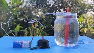 water level indicator alarm working model | inspire science project - diy