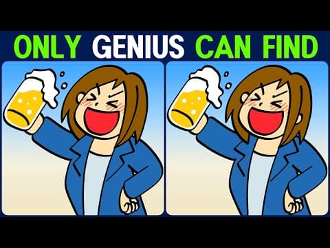 【Find the Difference】 Genius can find all differences