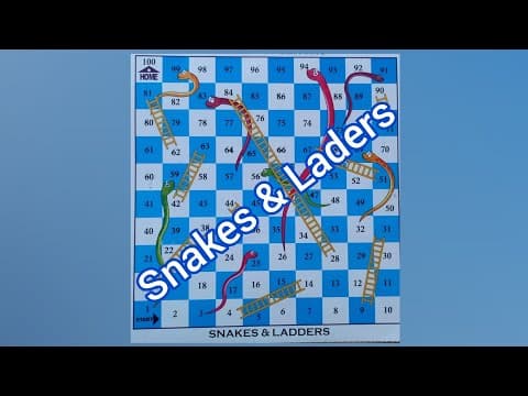 Snakes& Laders/how to play snakes and laders indoor game/children indoor board games/children game
