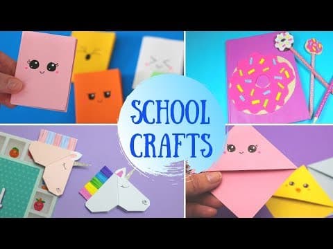 DIY School Crafts | Back to School Craft for Kids