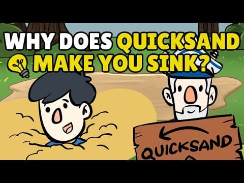 Why Does Quicksand Make You Sink? | Best Learning Videos For Kids