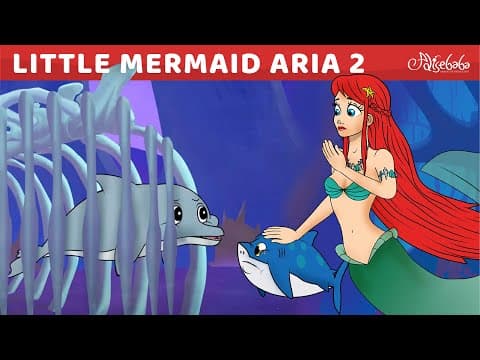 The little mermaid series episode 2 - baby shark - fairy tales and bedtime stories for kids
