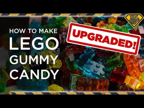 UPGRADED - How To Make LEGO Gummy Candy TKORs Guide To Making The Best Gummy Lego Candy
