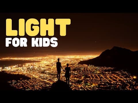Light for kids - where does light come from? learn all about light in this fun introduction video