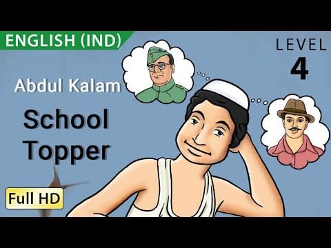 Abdul Kalam School Topper Learn English  - Story for Children BookBoxcom