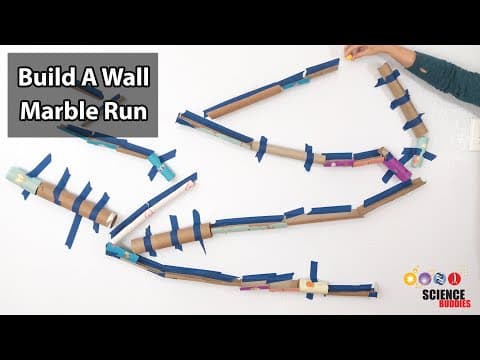 Build A Wall Marble Run
