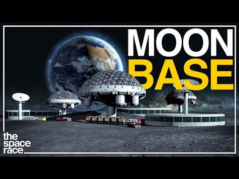 How we will build the first moon base!