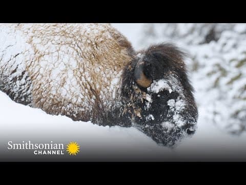 How do Yellowstone Bison survive harsh winters
